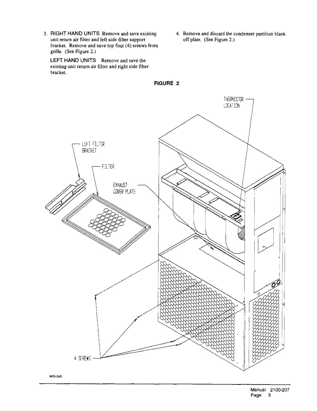 Bard EIFM-3, EIFM-2 manual 