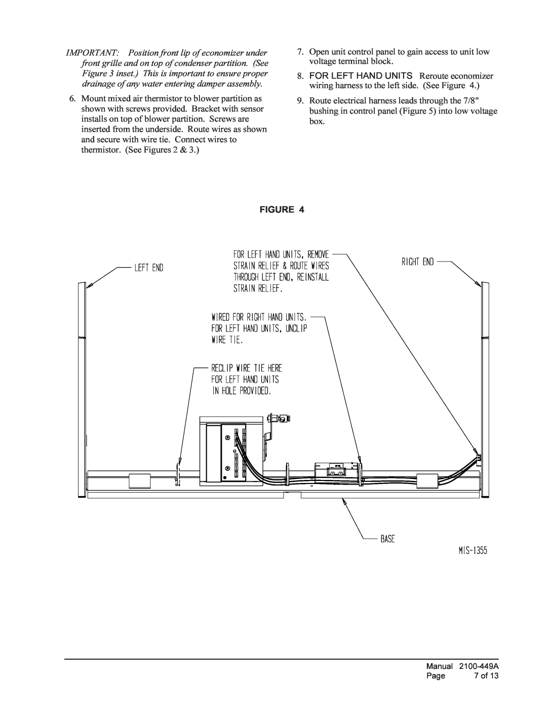 Bard EIFM-3C installation instructions Manual, Page, 7 of 
