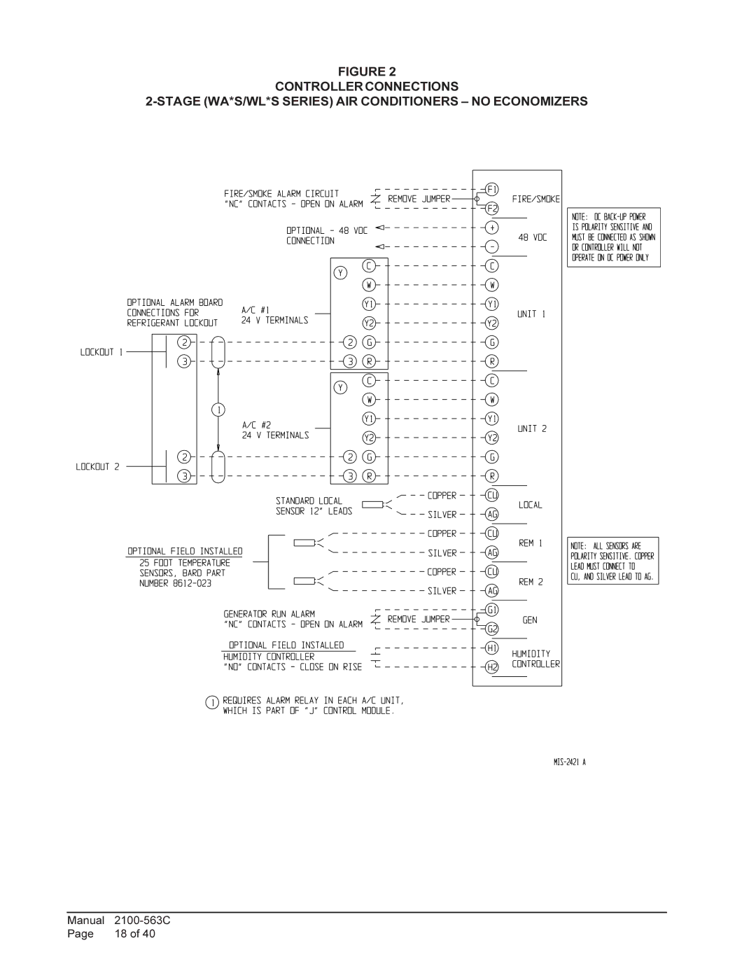 Bard MC4000 installation instructions Manual 