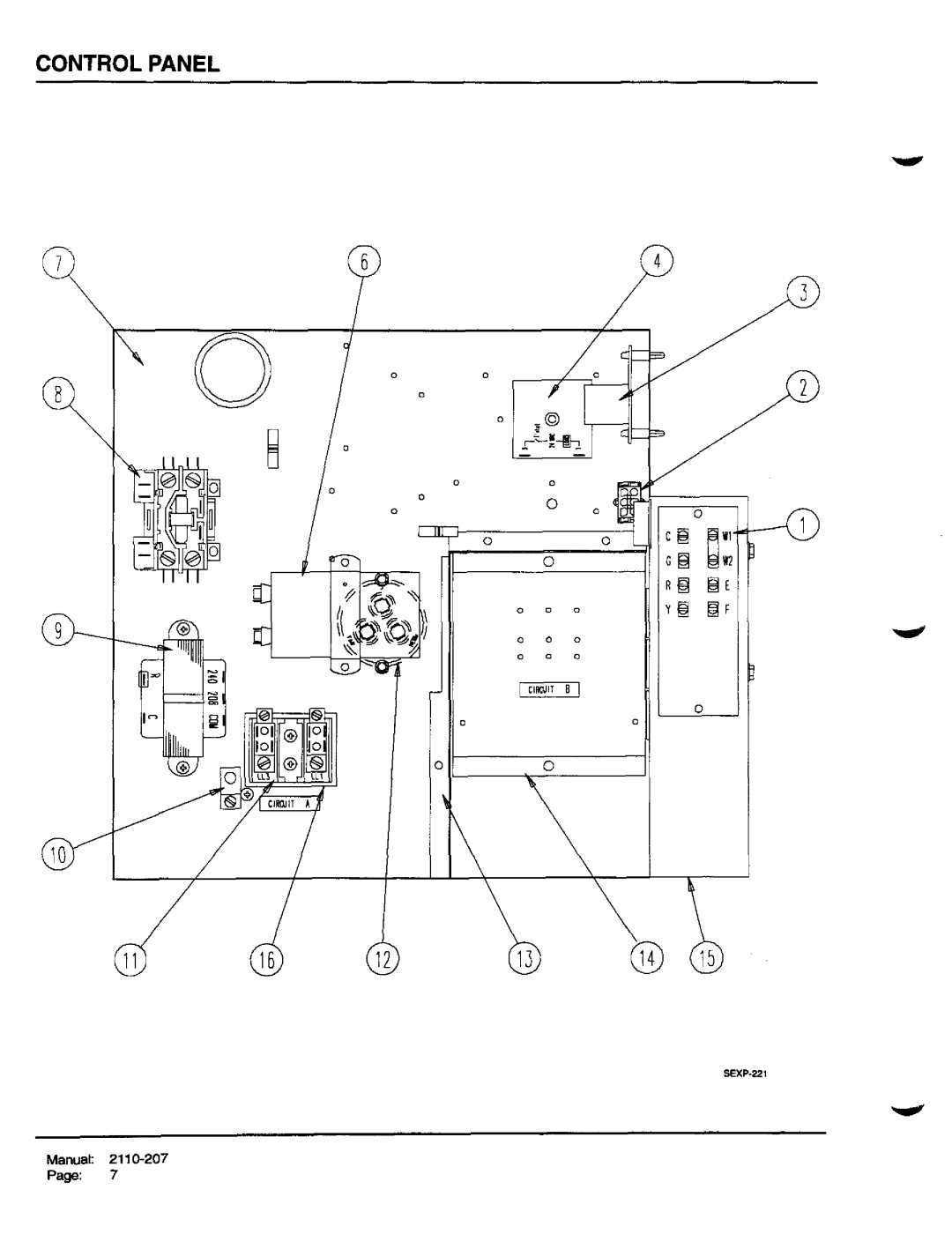 Bard P1136A1, P1130A1, P1124A1 manual 