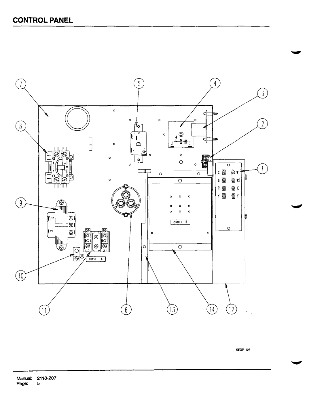 Bard P1124A1, P1130A1, P1136A1 manual 