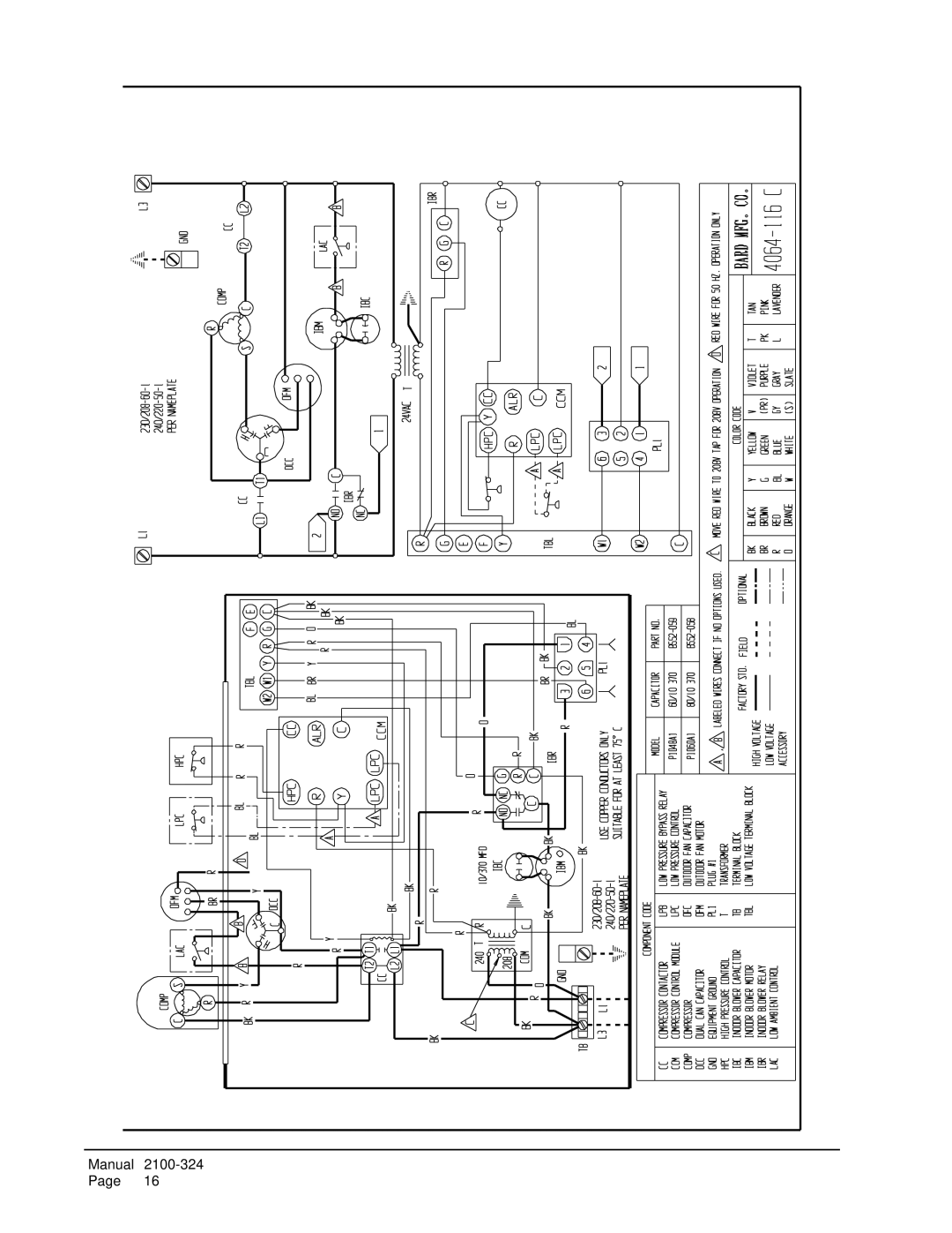 Bard P1148A1, P1142A3, P1060A1 installation instructions Manual 