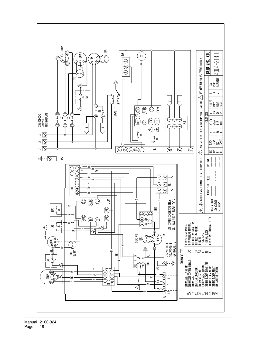 Bard P1060A1, P1148A1, P1142A3 installation instructions Manual 