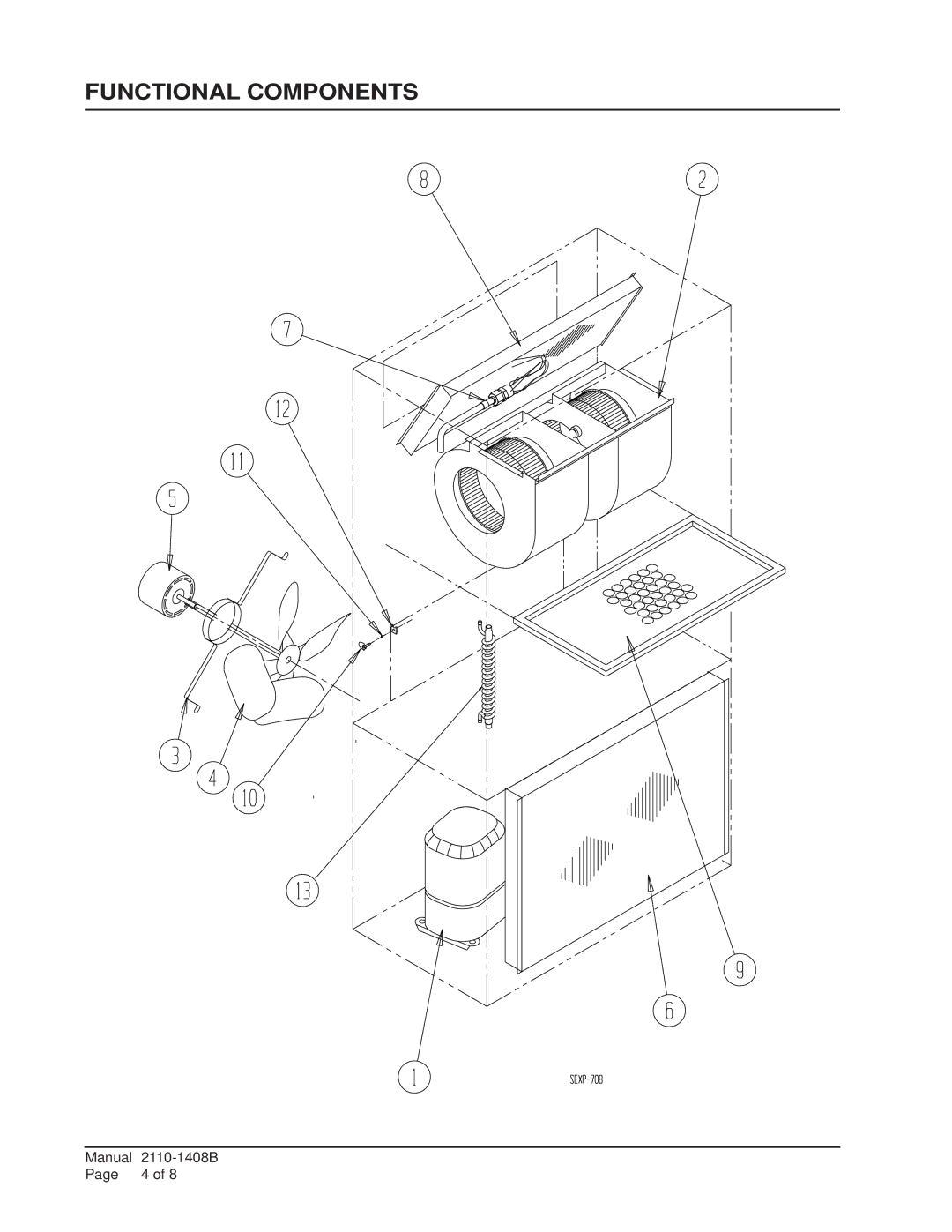 Bard W18L2, W24L2, W17L2 manual Functional Components 