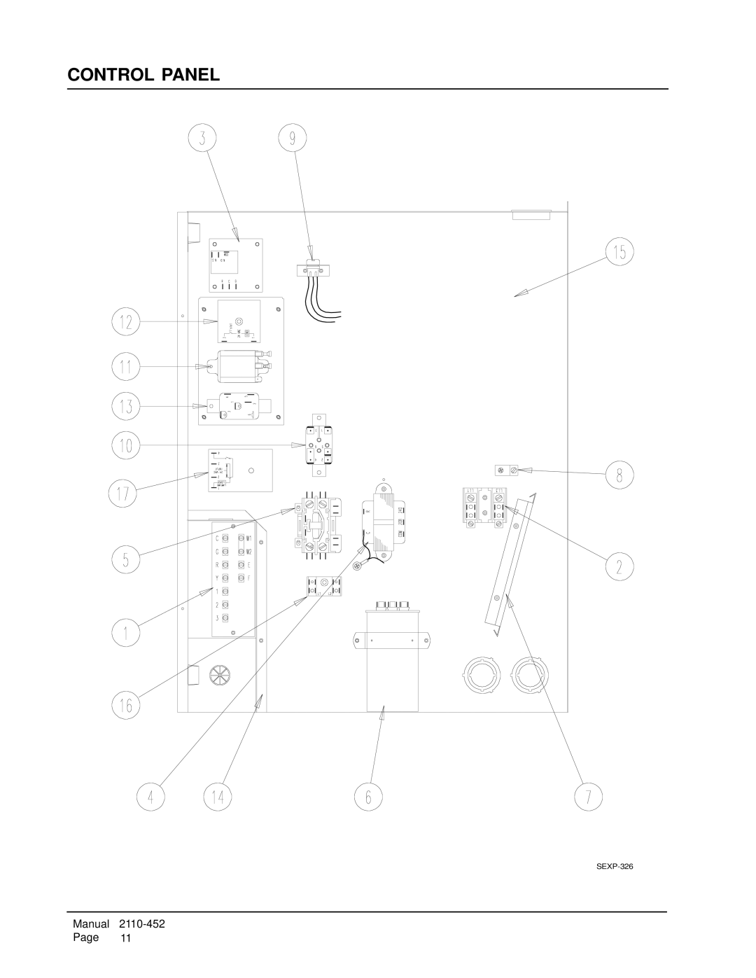 Bard WA603D, WA484D, WA423D manual SEXP-326 