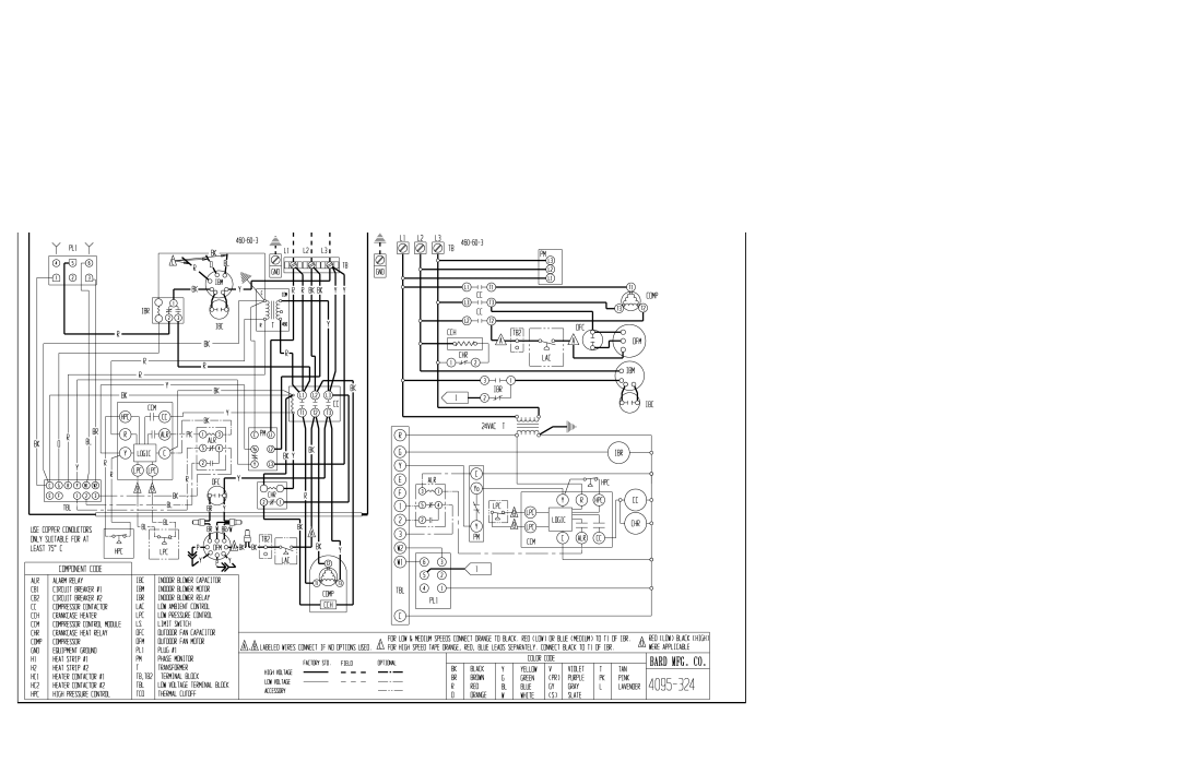 Bard WA702-A, WA721, WA611, WA701-C, WA701-B installation instructions 