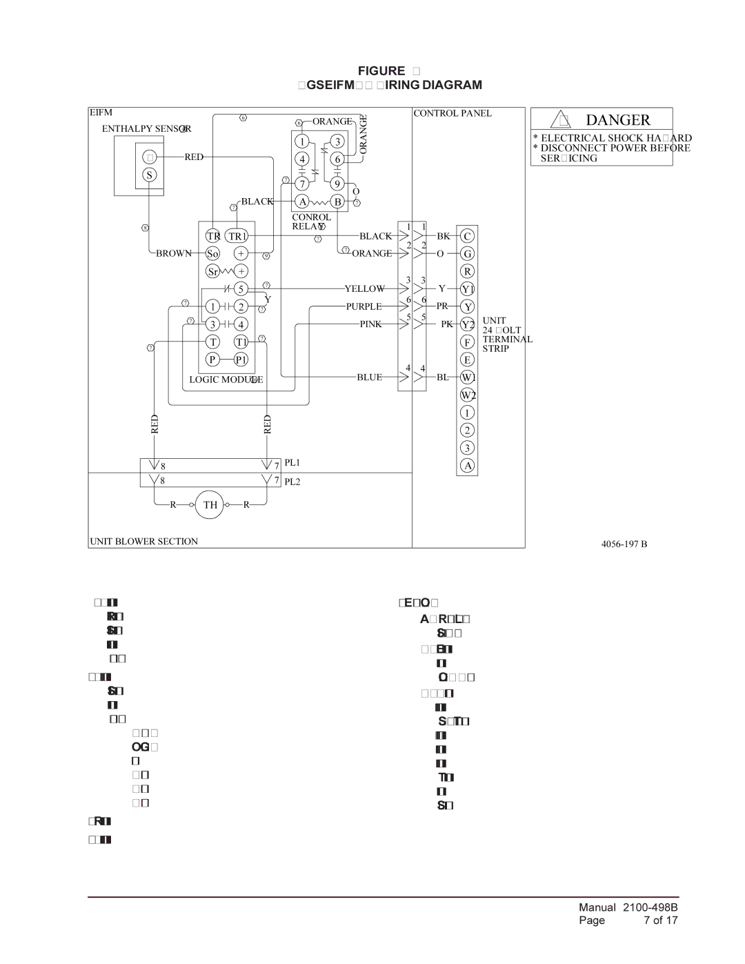 Bard WGEIFM-3C, WGEIFM-5C installation instructions WGSEIFM-5 Wiring Diagram 