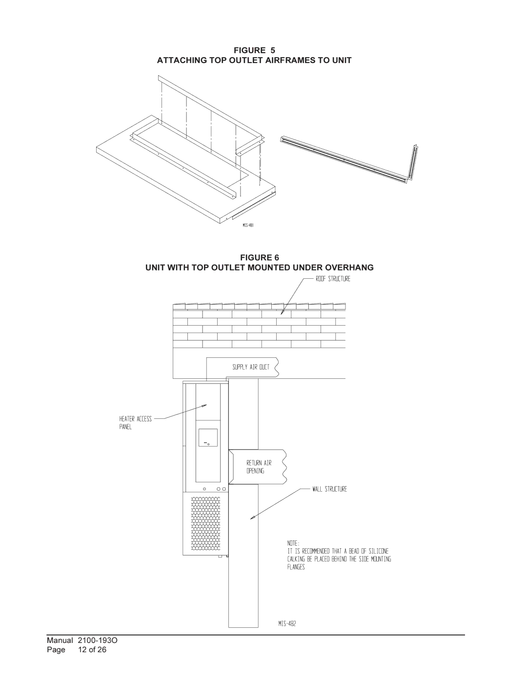 Bard WH-301, WH361 installation instructions Manual 