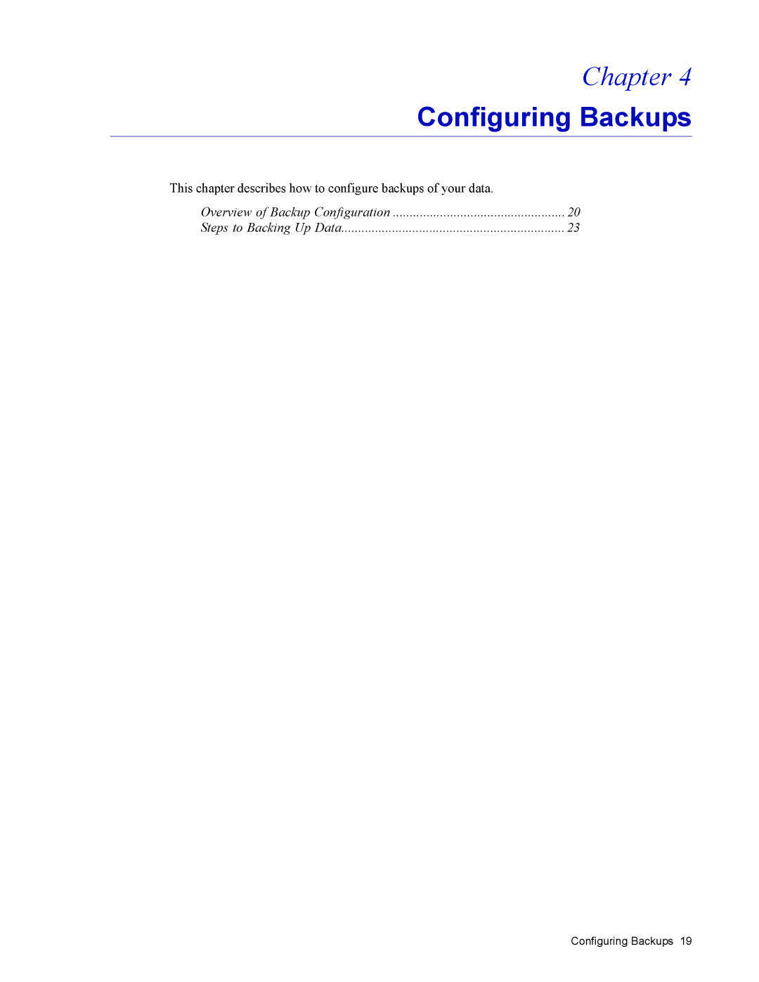 Barracuda Networks 4 manual Configuring Backups 