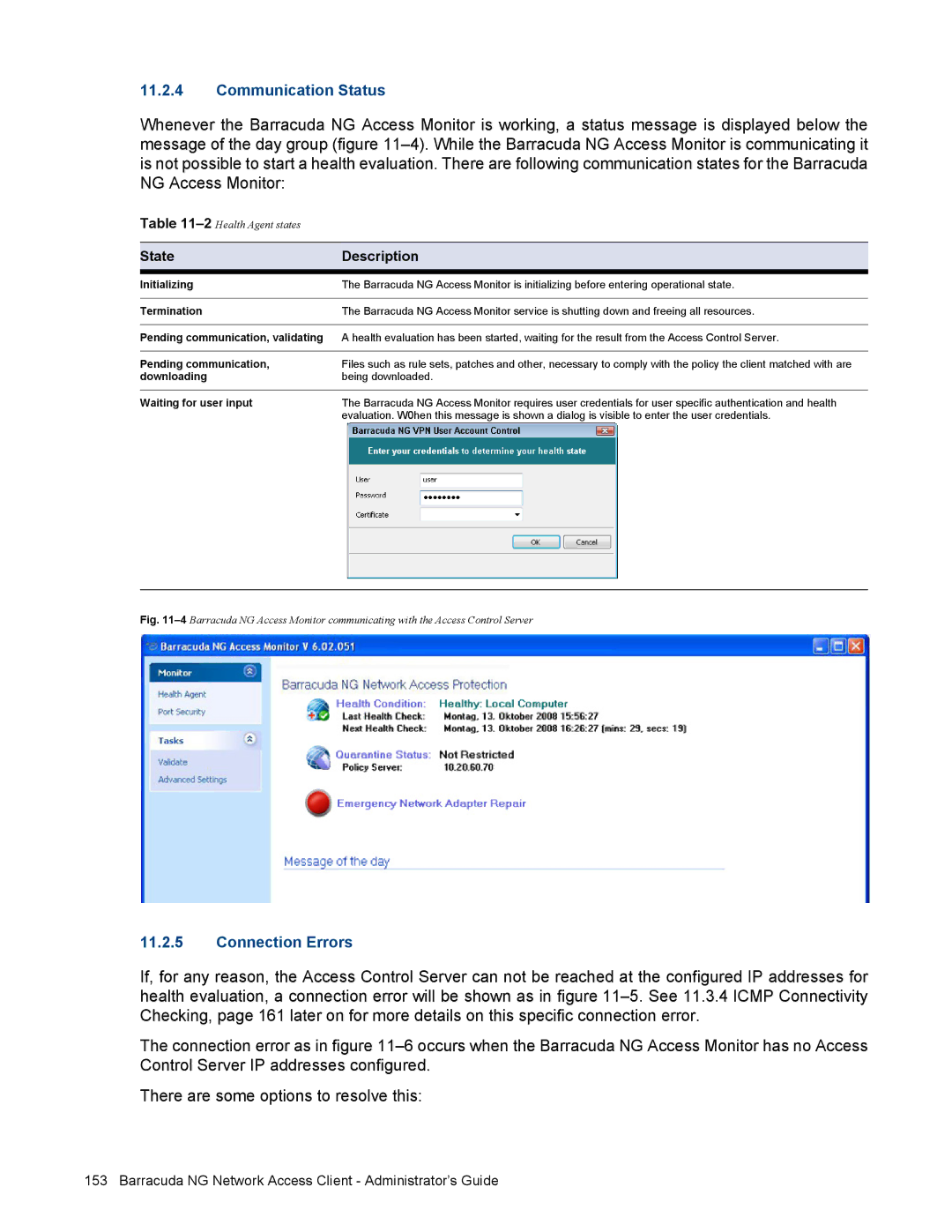 Barracuda Networks VERSION SP4 manual State Description 