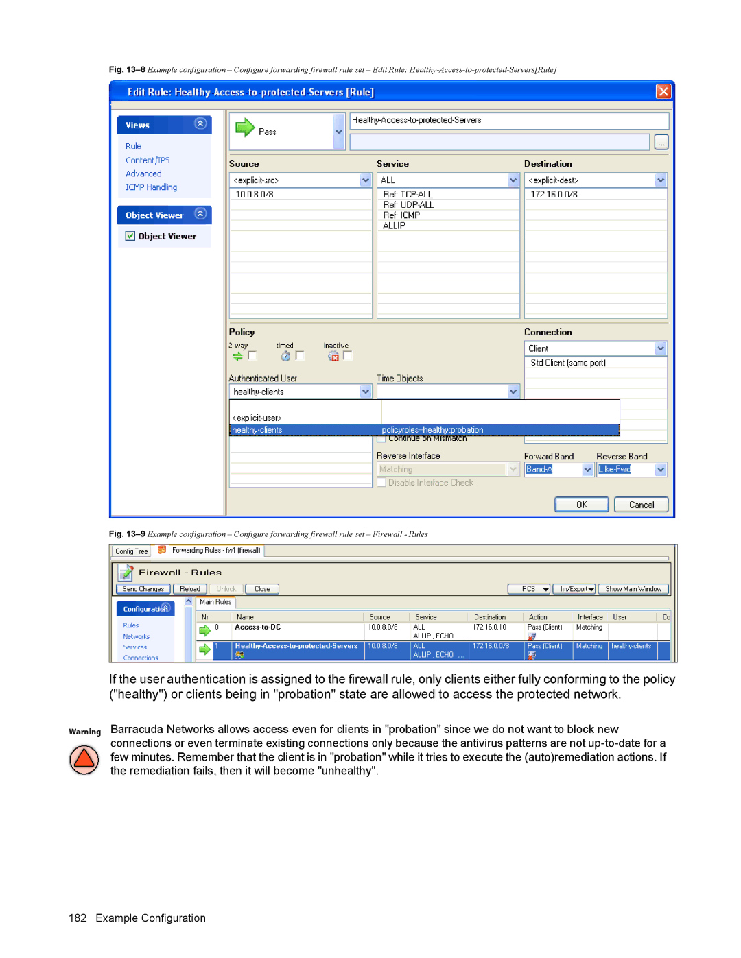 Barracuda Networks VERSION SP4 manual Example Configuration 