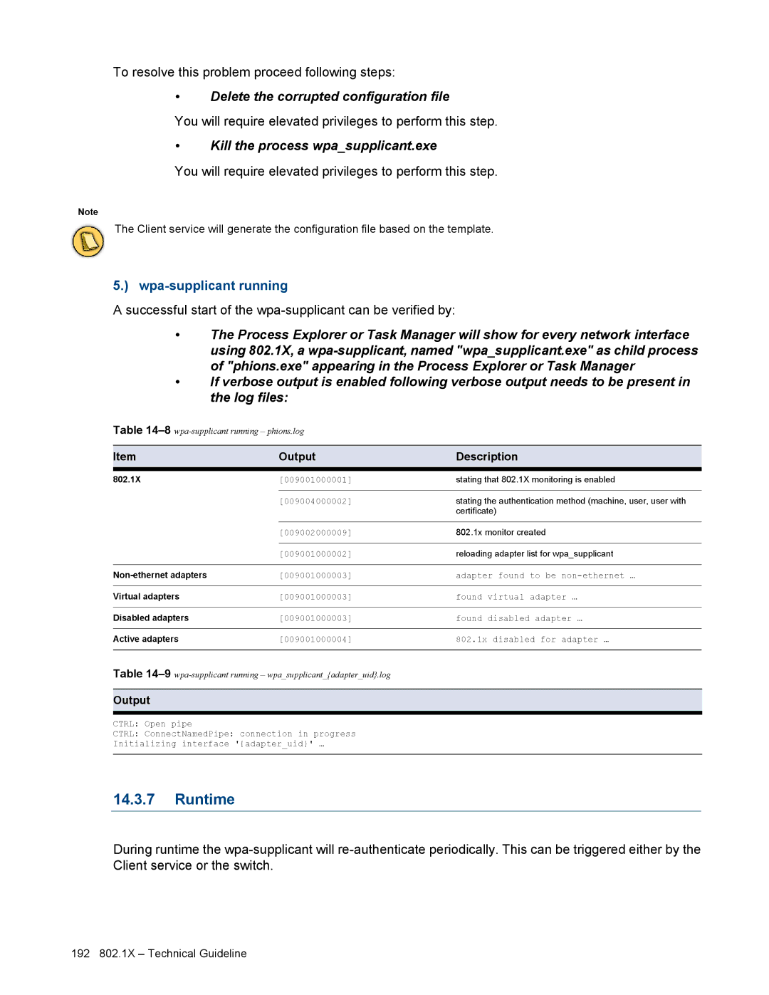 Barracuda Networks VERSION SP4 manual Runtime, To resolve this problem proceed following steps 