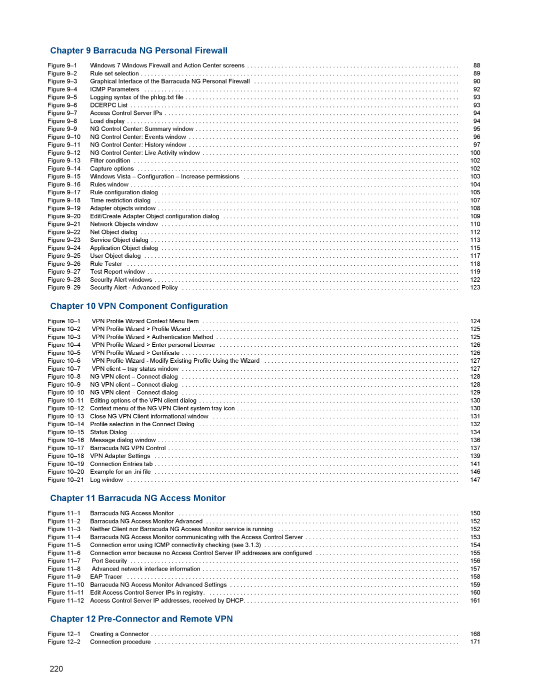 Barracuda Networks VERSION SP4 manual 220 