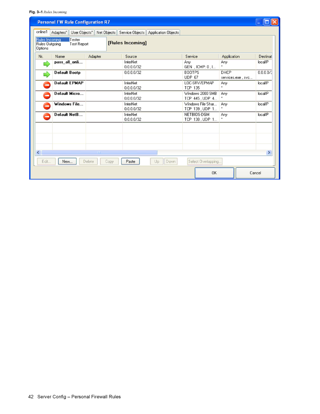 Barracuda Networks VERSION SP4 manual 1Rules Incoming 