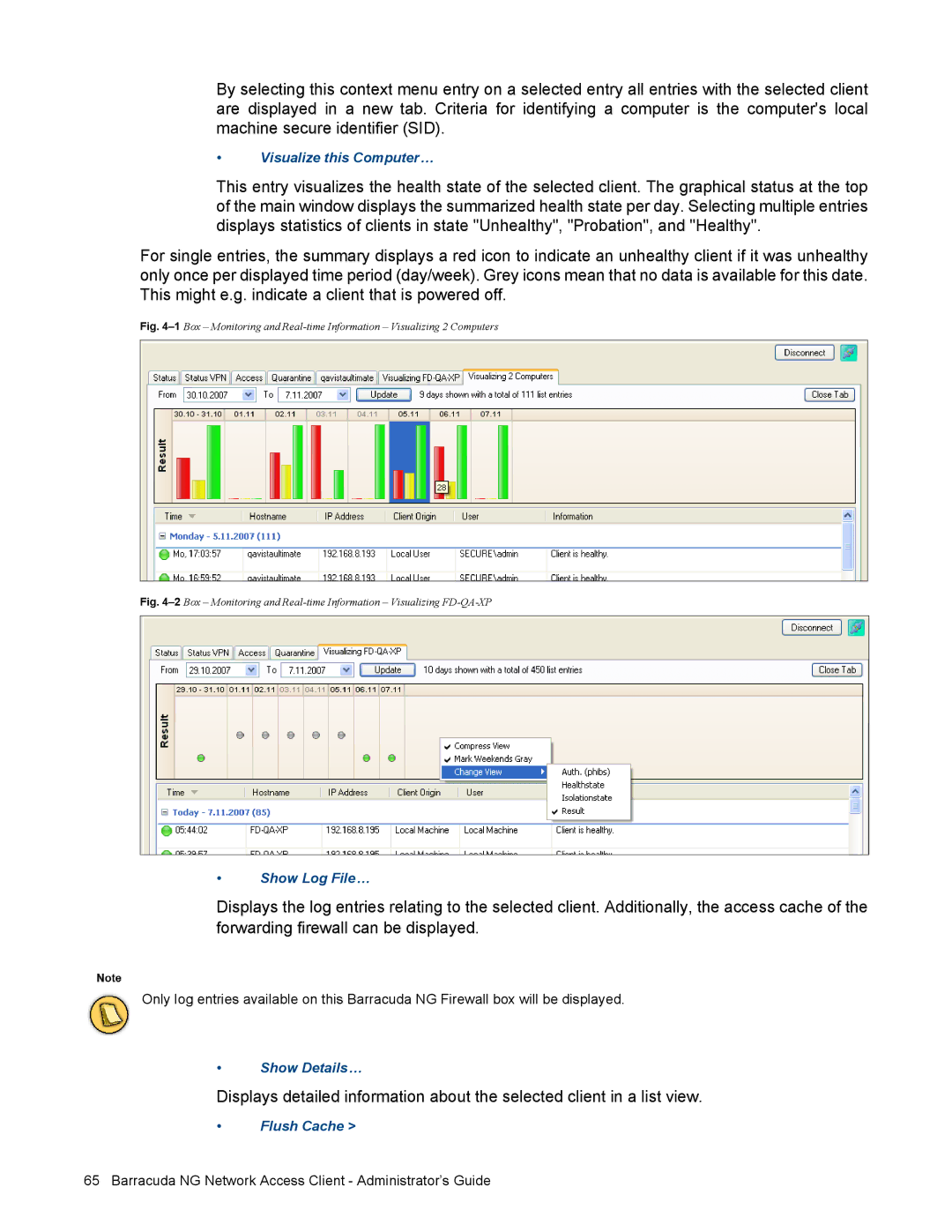 Barracuda Networks VERSION SP4 manual Visualize this Computer… 