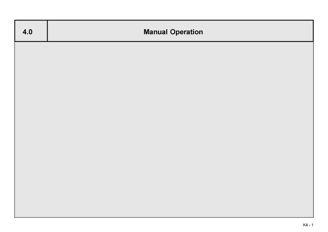 Baum Bros. Imports 26.4 manual Manual Operation 