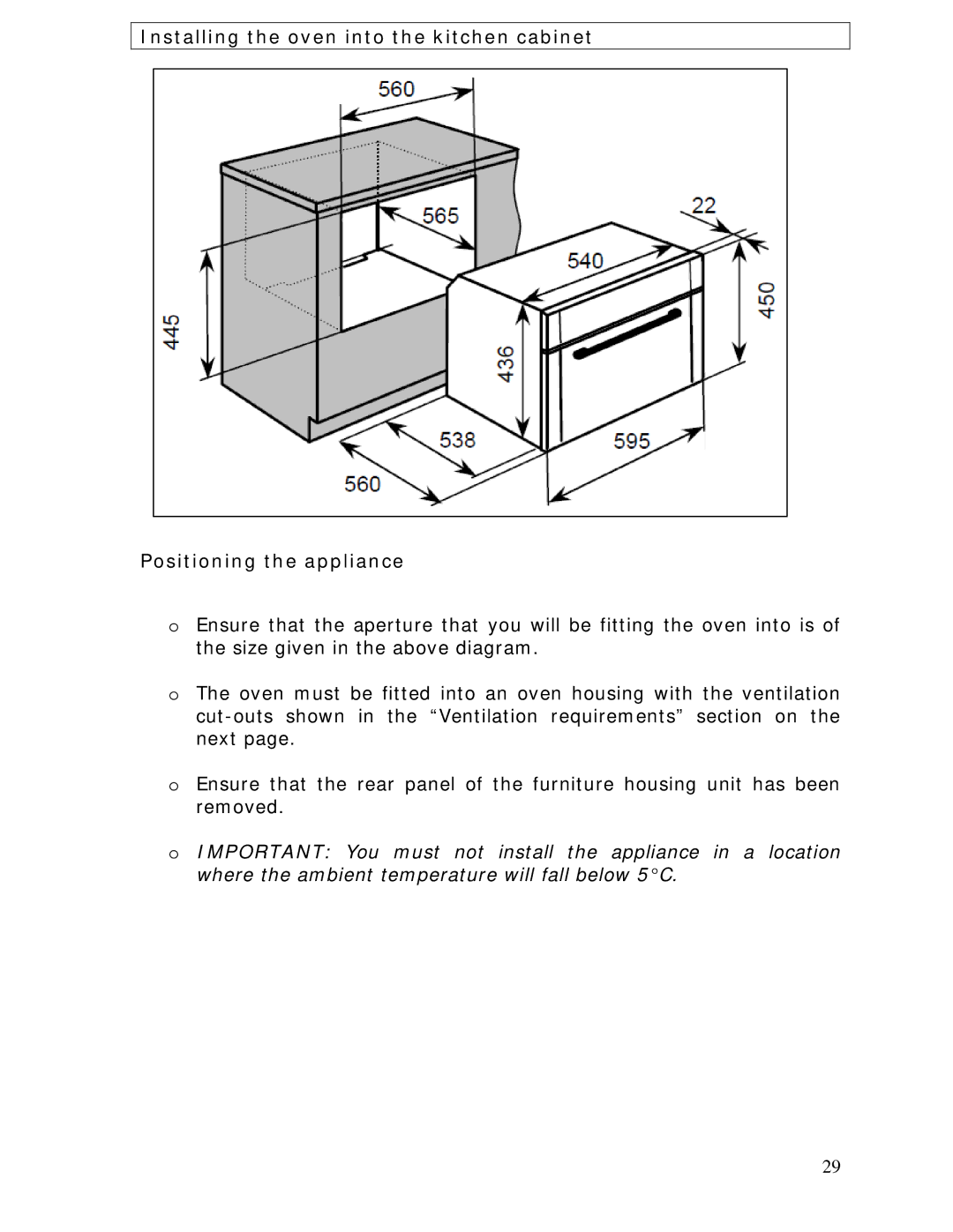 Baumatic BCS450SS manual 