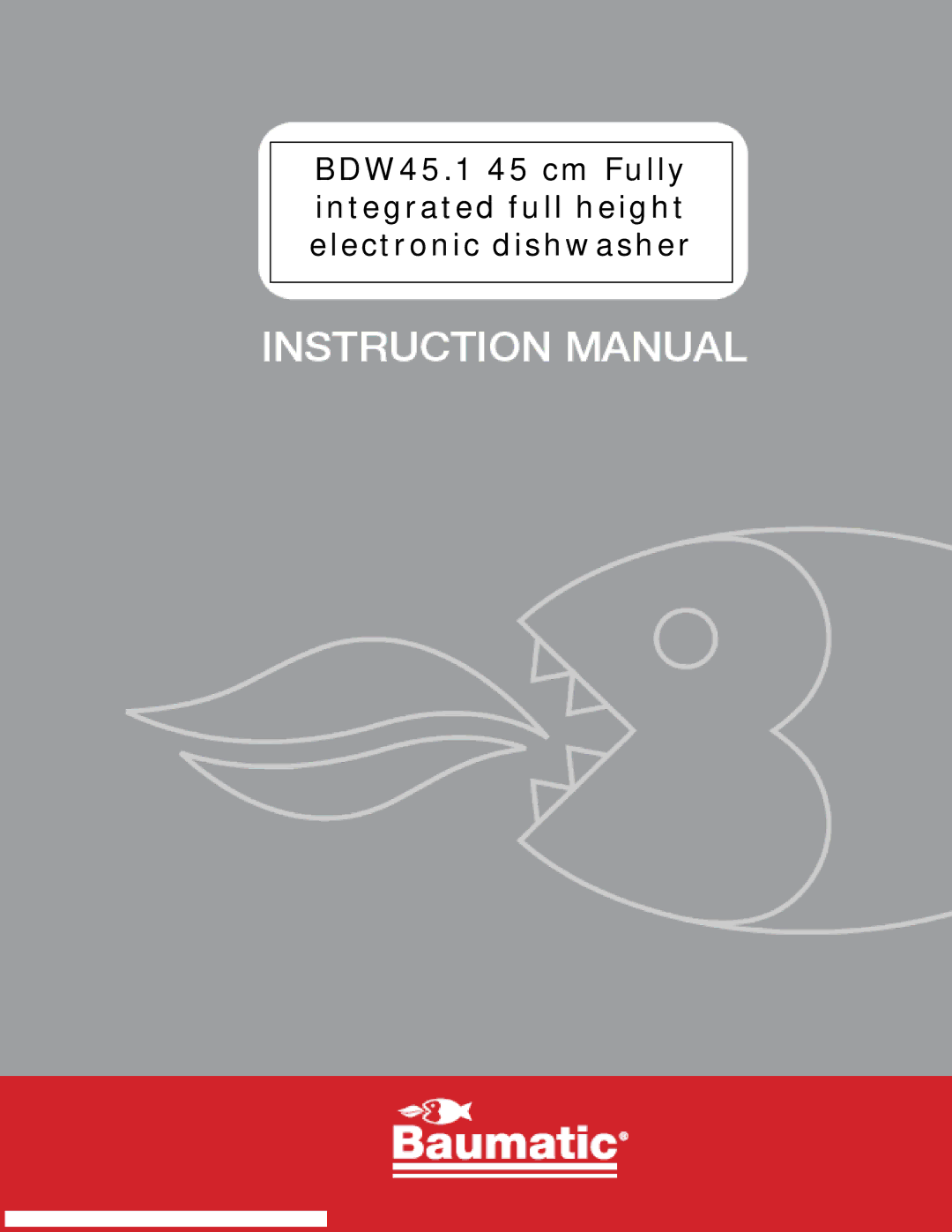 Baumatic BDW45.1 manual 