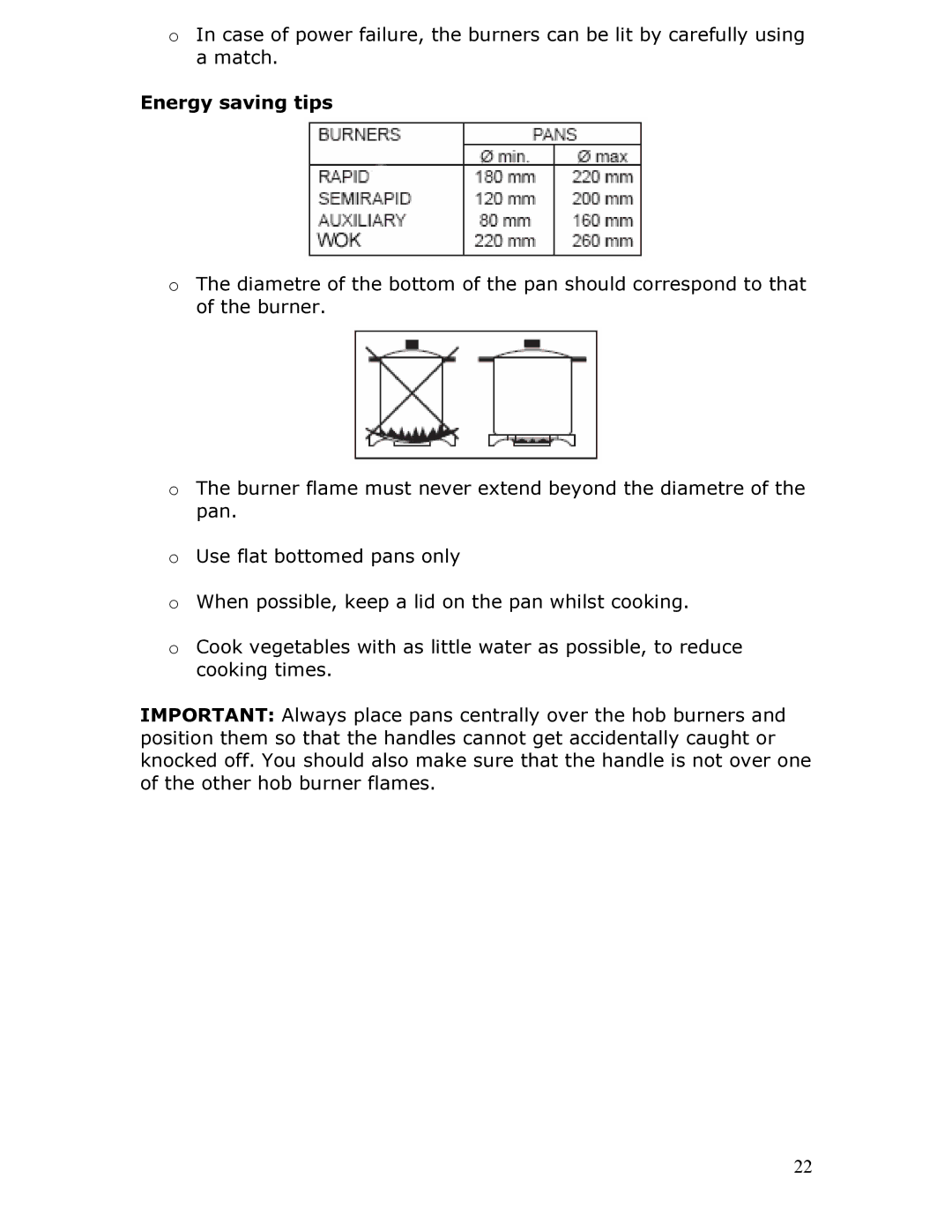 Baumatic BT2760SS manual Energy saving tips 