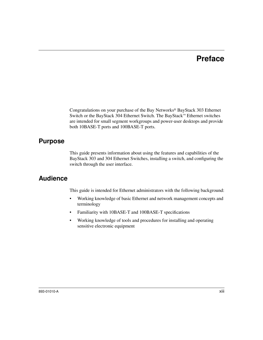 Bay Technical Associates 303, 304 manual Purpose, Audience 