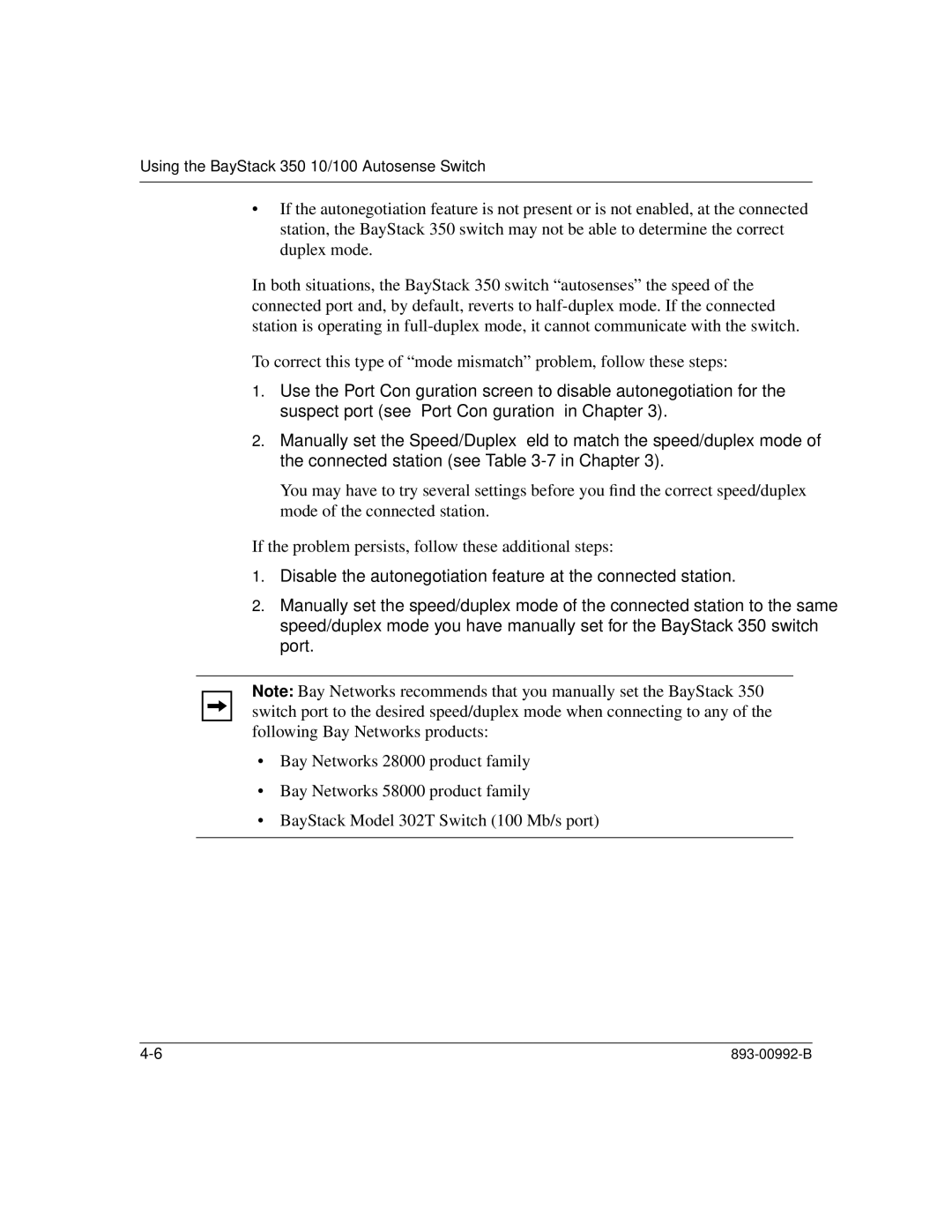 Bay Technical Associates manual Using the BayStack 350 10/100 Autosense Switch 