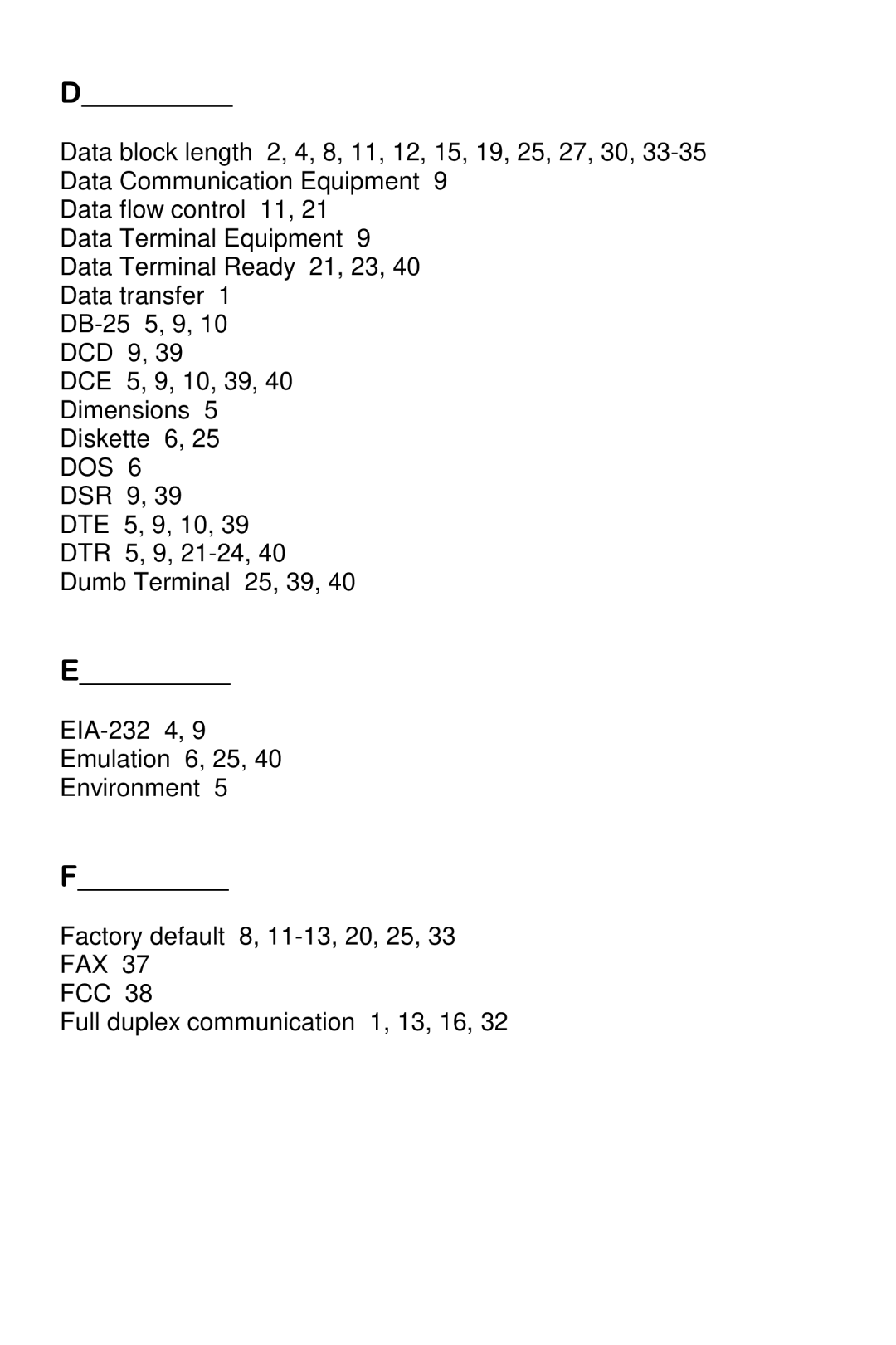 Bay Technical Associates 529H, 5218H, 528H, 525H owner manual Dos 