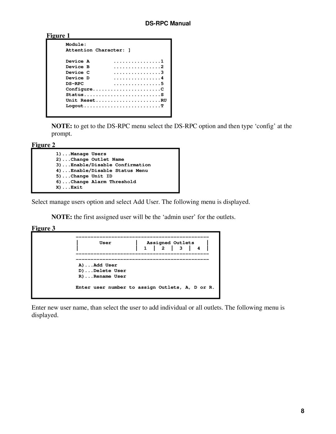 Bay Technical Associates DS4D-RPC, DS2-RPC manual DS-RPC Manual 