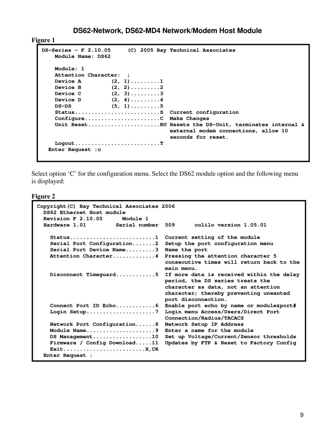 Bay Technical Associates DS62-MD4, DS Series manual Ds-Ds 