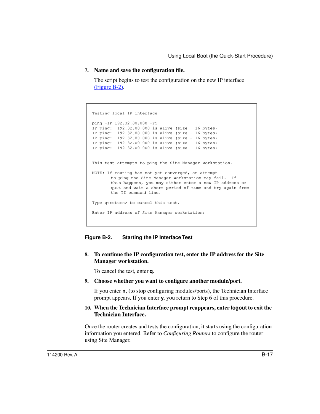 Bay Technical Associates none manual Name and save the conﬁguration ﬁle 