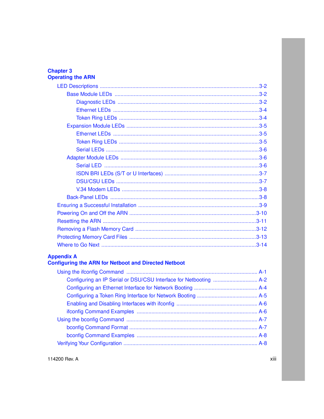 Bay Technical Associates none manual Chapter Operating the ARN 