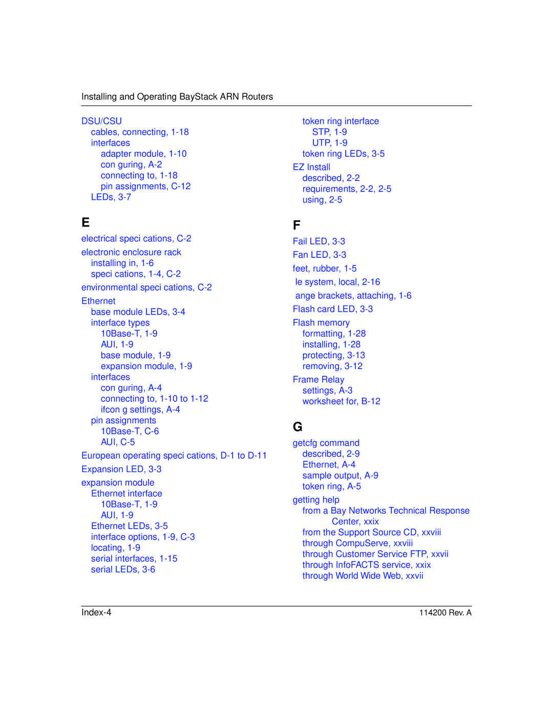 Bay Technical Associates none manual Index-4 