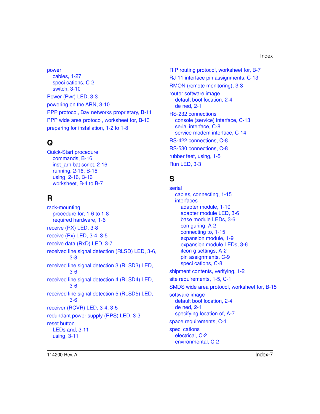 Bay Technical Associates none manual Index-7 