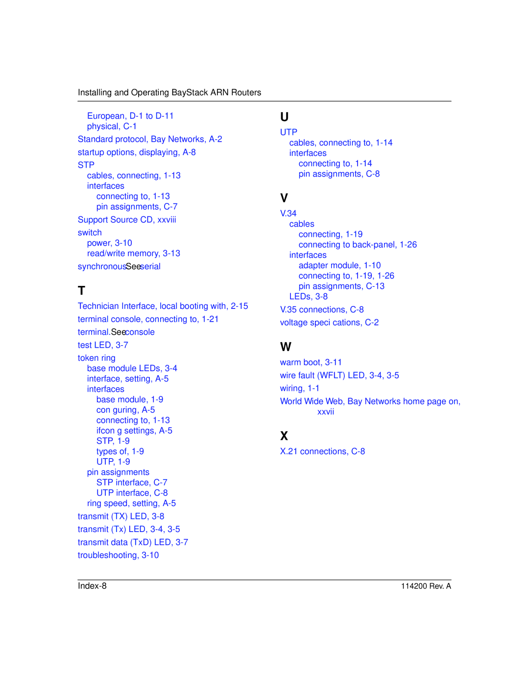 Bay Technical Associates none manual Index-8 