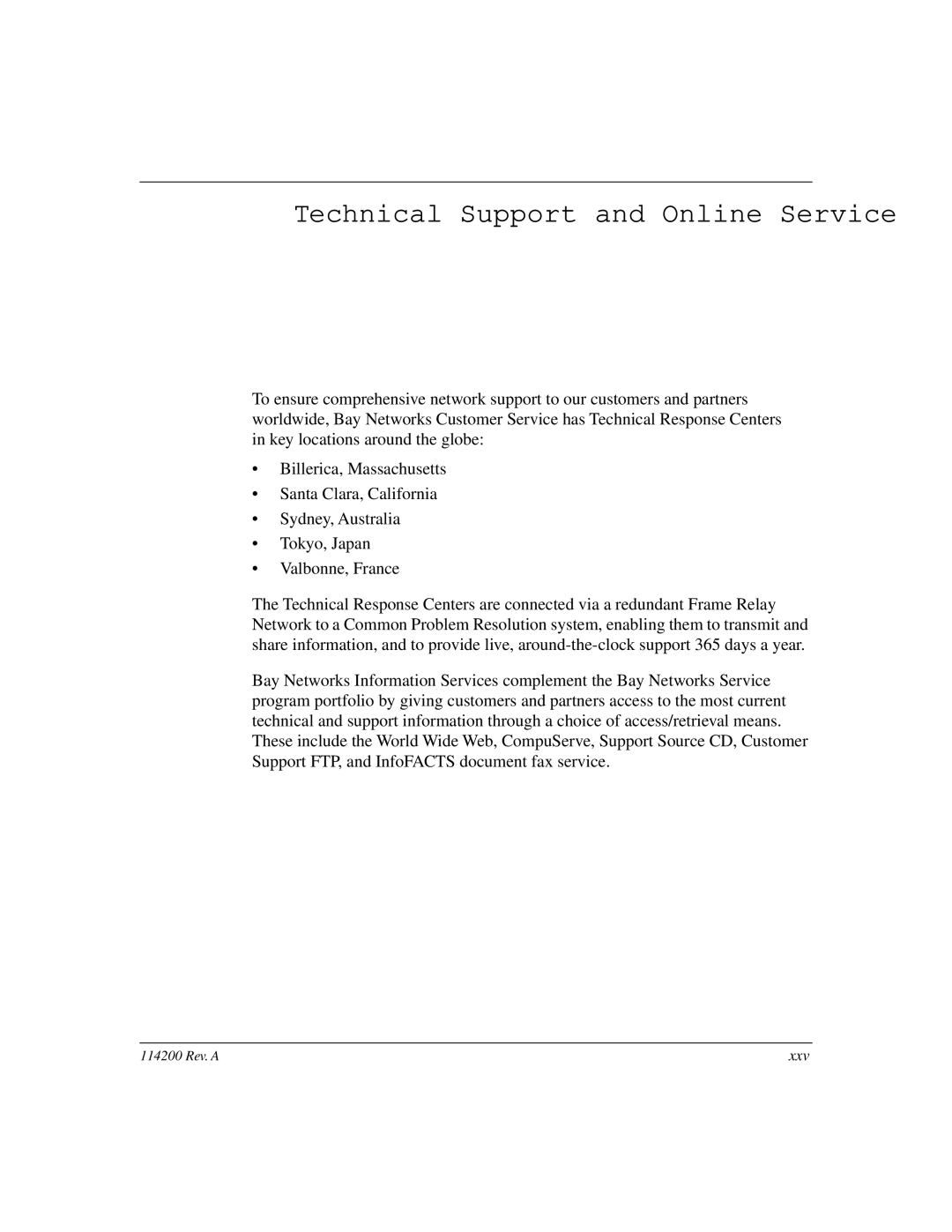 Bay Technical Associates none manual Technical Support and Online Services 