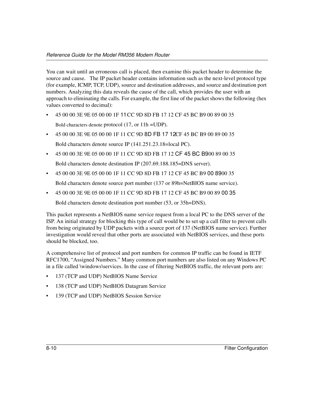 Bay Technical Associates manual Reference Guide for the Model RM356 Modem Router 