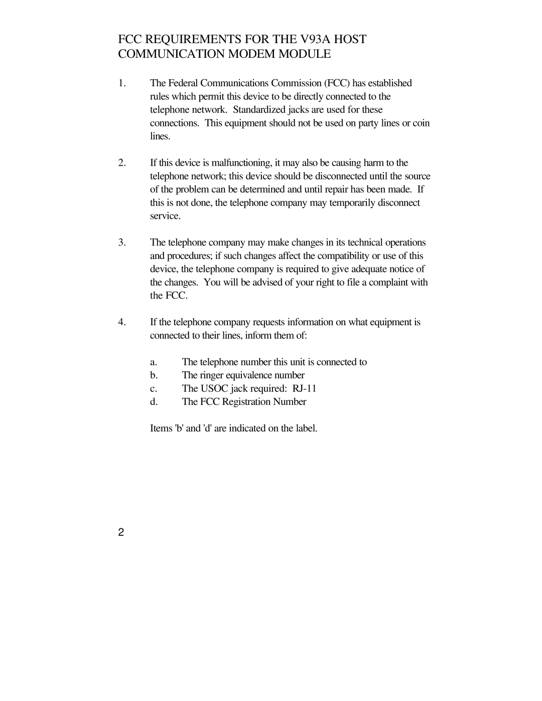 Bay Technical Associates U140E116-02 owner manual 