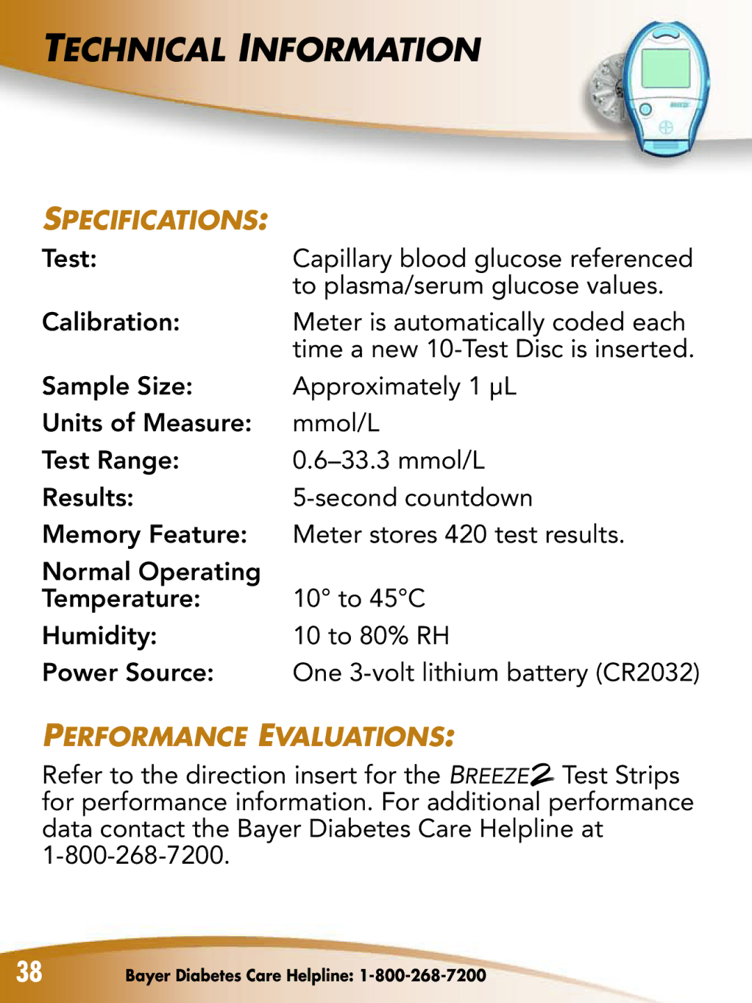 Bayer HealthCare 2 manual Technical Information 