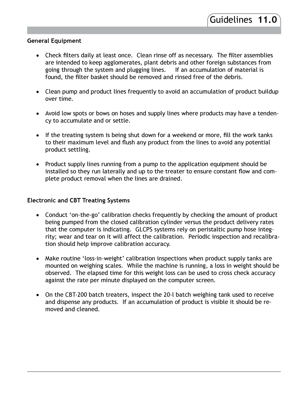 Bayer HealthCare CF-80 manual General Equipment, Electronic and CBT Treating Systems 