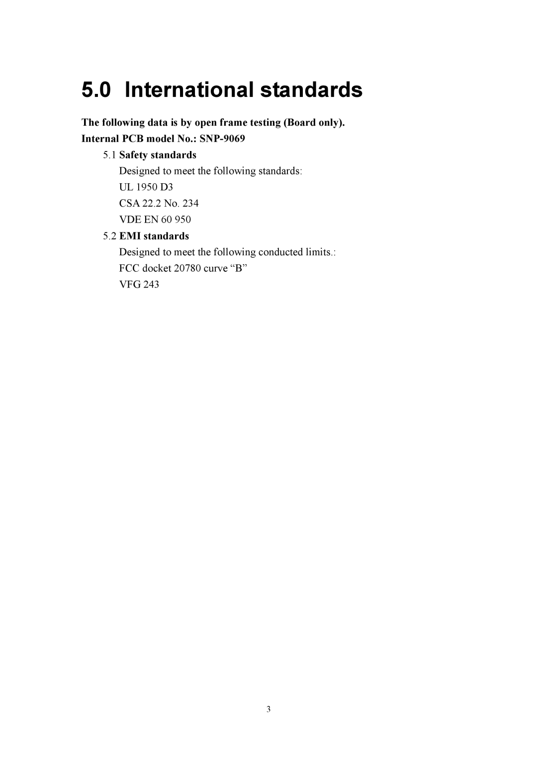 B&B Electronics DP-660 user manual International standards, EMI standards 