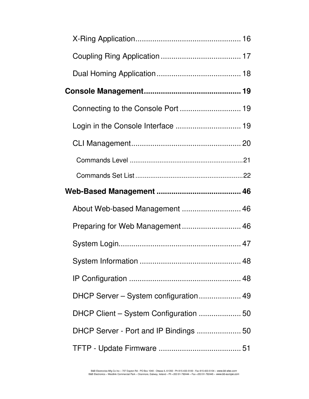 B&B Electronics EIR510-2SC-T, EIR510-2MT-T, EIR510-2MC-T manual About Web-based Management Preparing for Web Management 