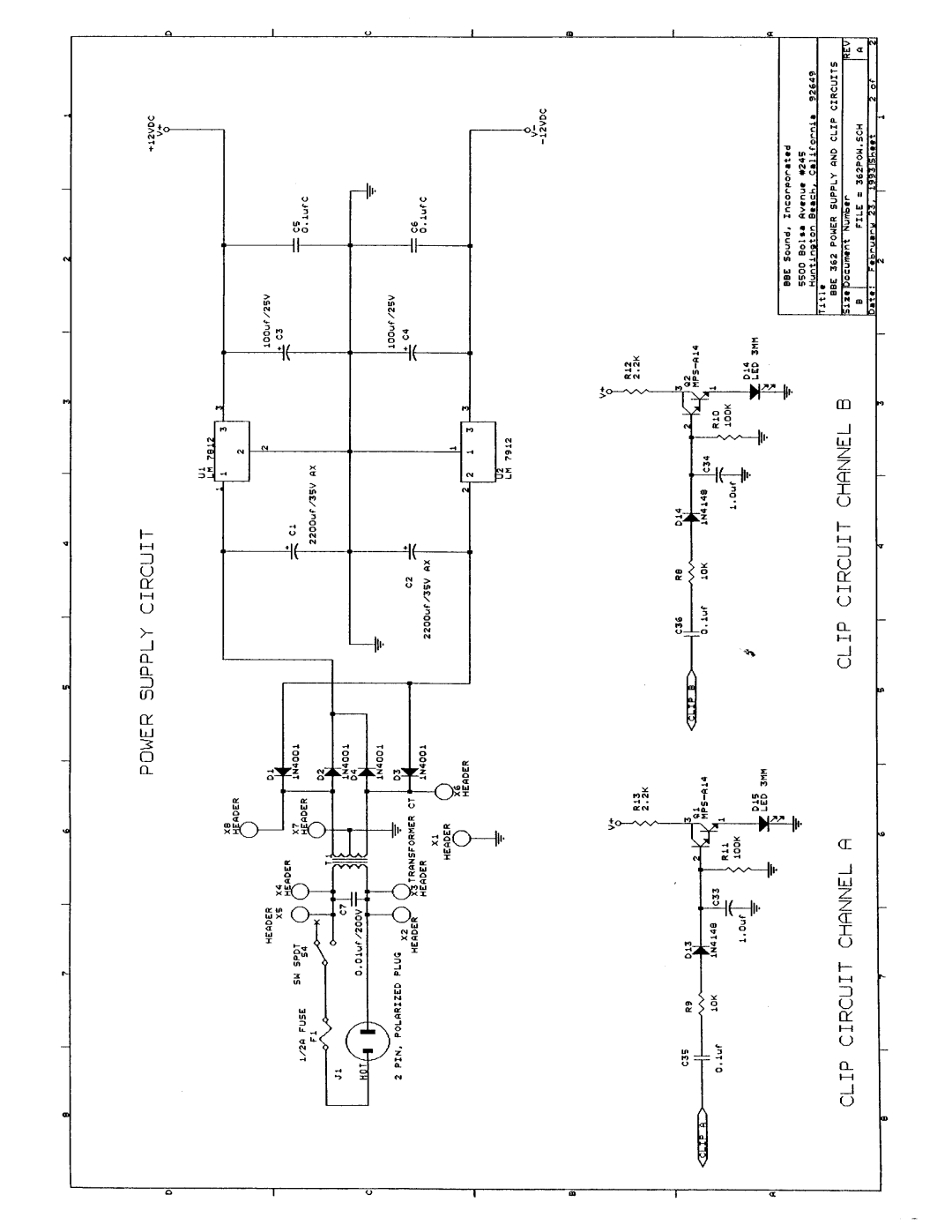 BBE 362 manual 