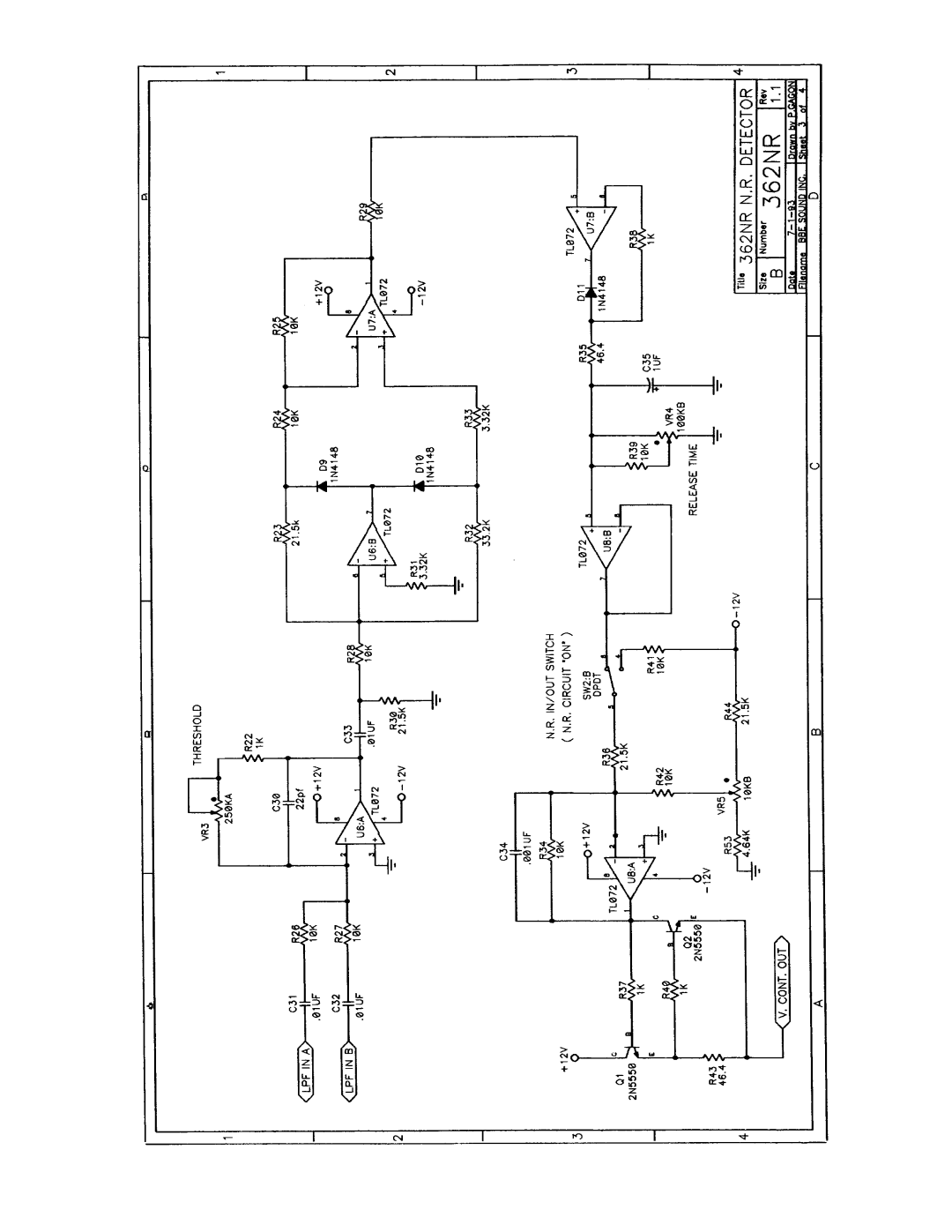 BBE 362NR manual 