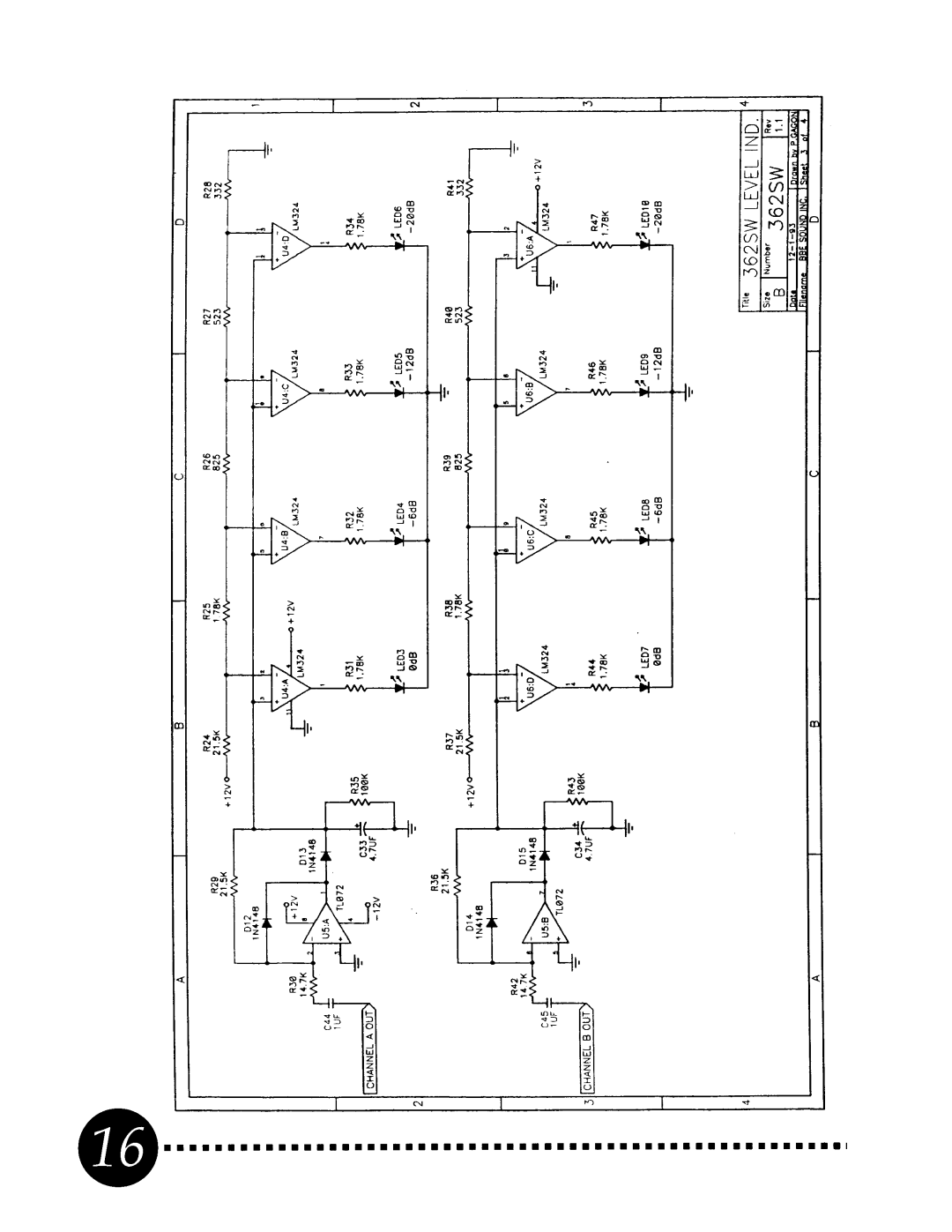 BBE 362SW manual 