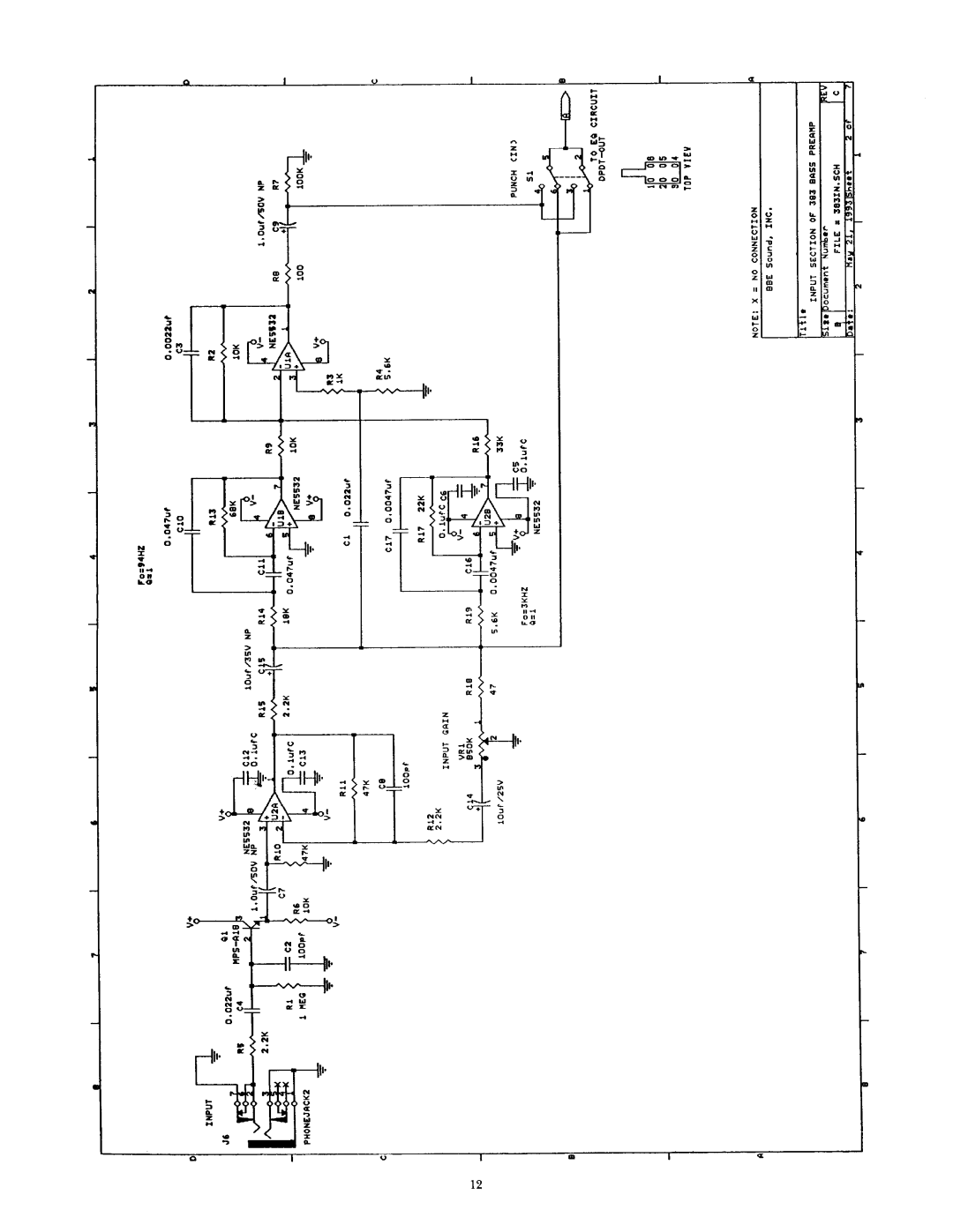 BBE 383 manual 