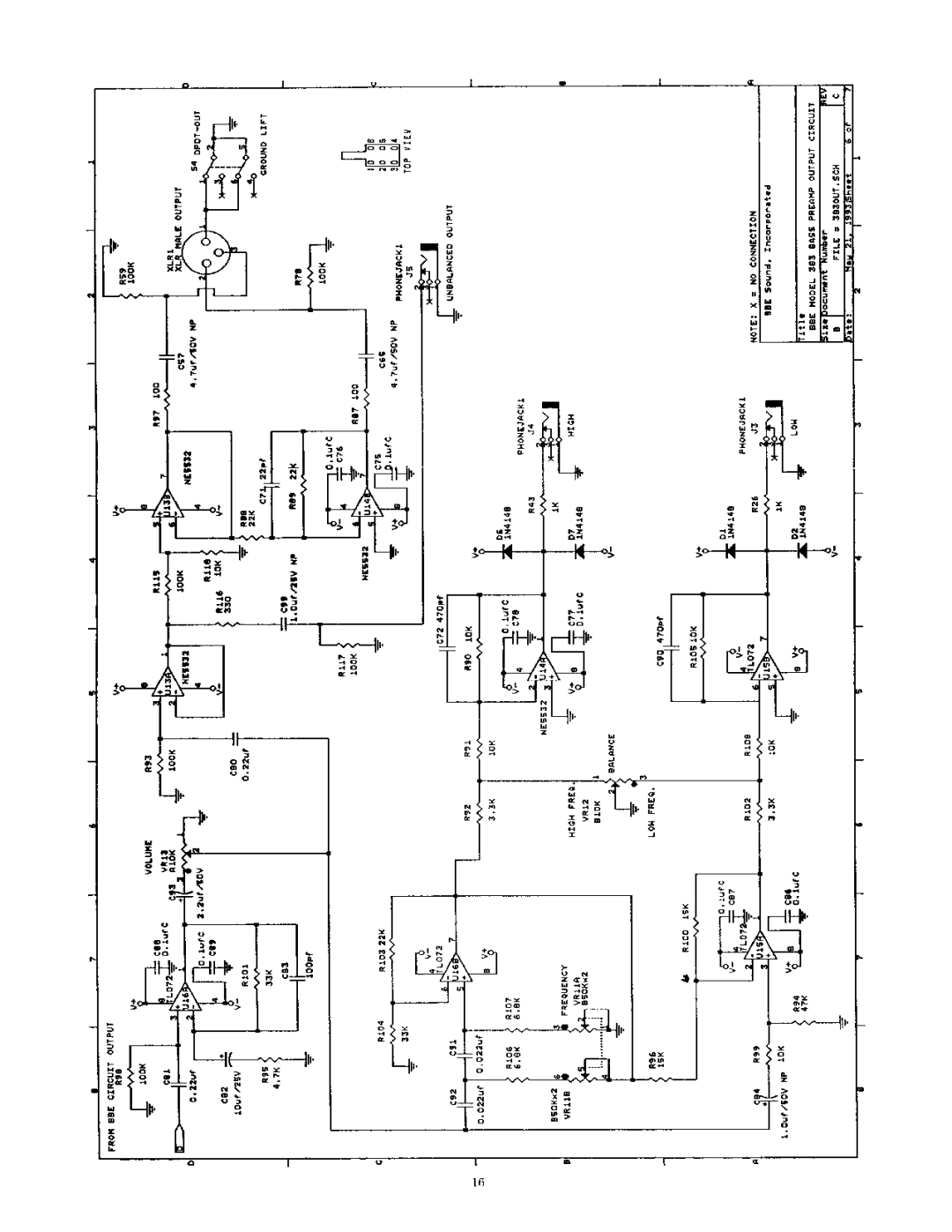 BBE 383 manual 