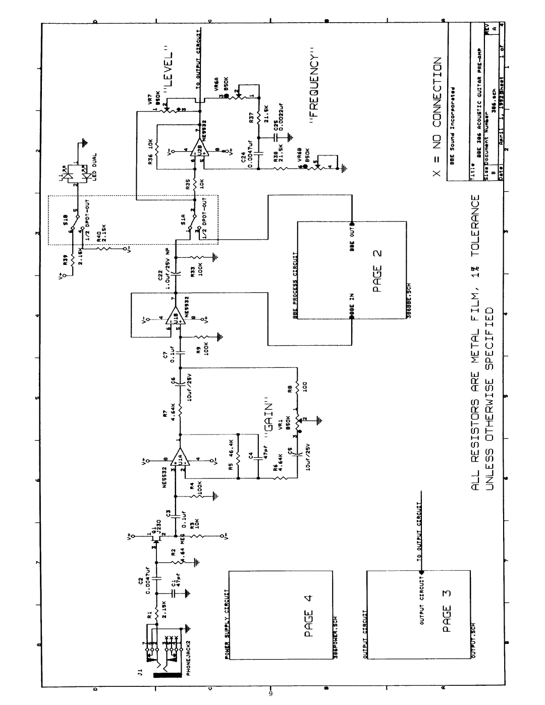 BBE 386 manual 