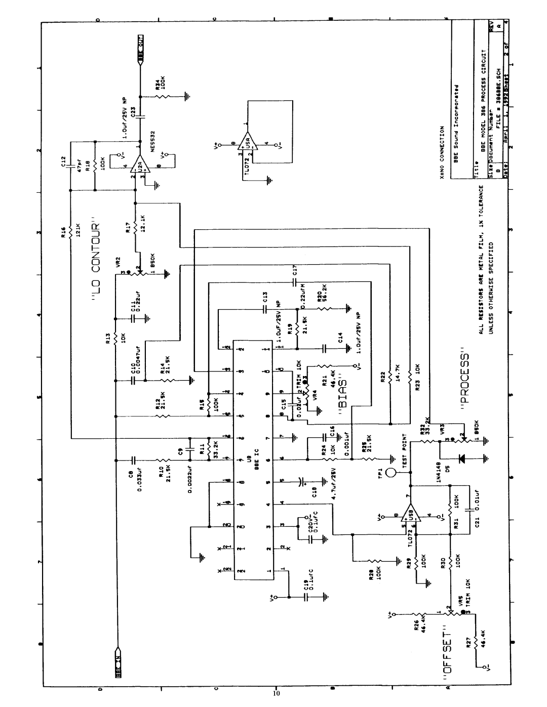 BBE 386 manual 