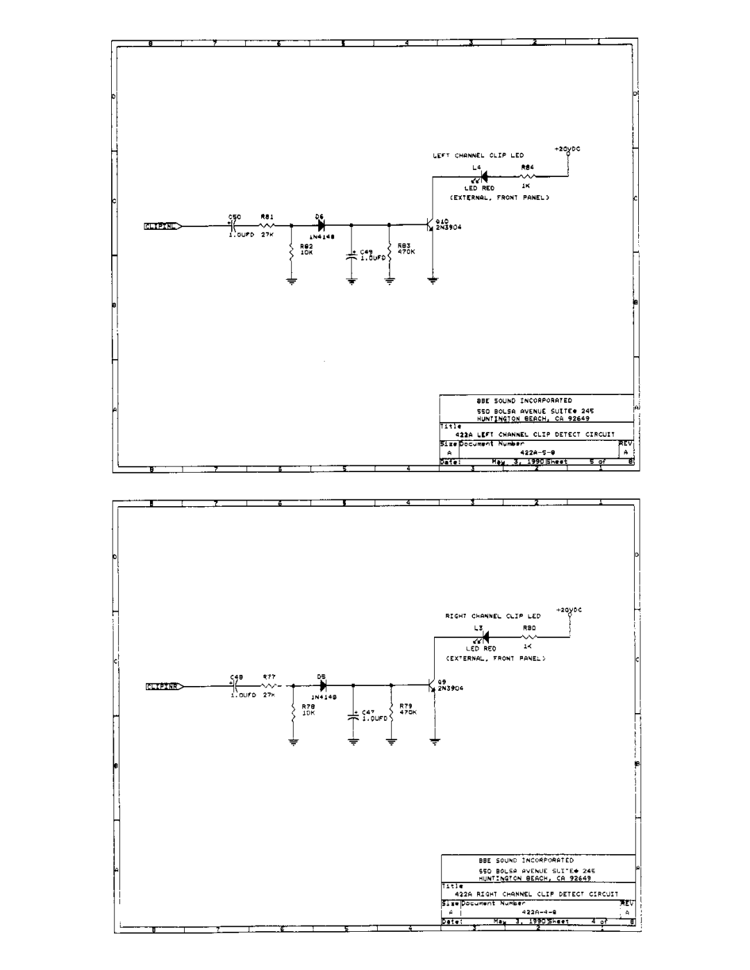 BBE BBE 422A manual 