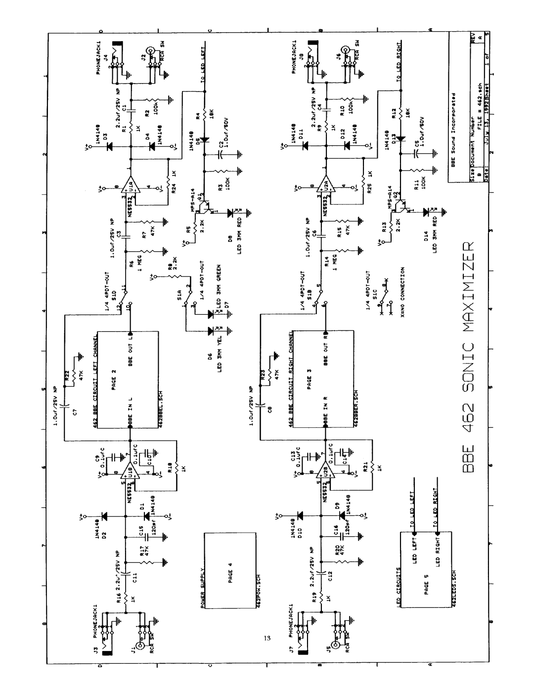 BBE BBE 462 manual 