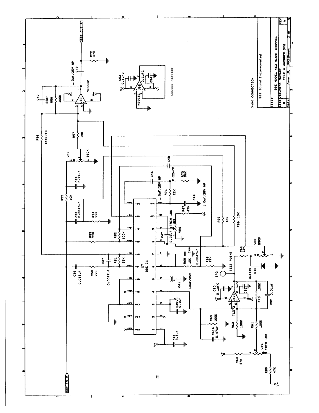 BBE BBE 462 manual 